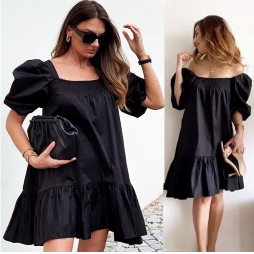 Tiered H&M dress